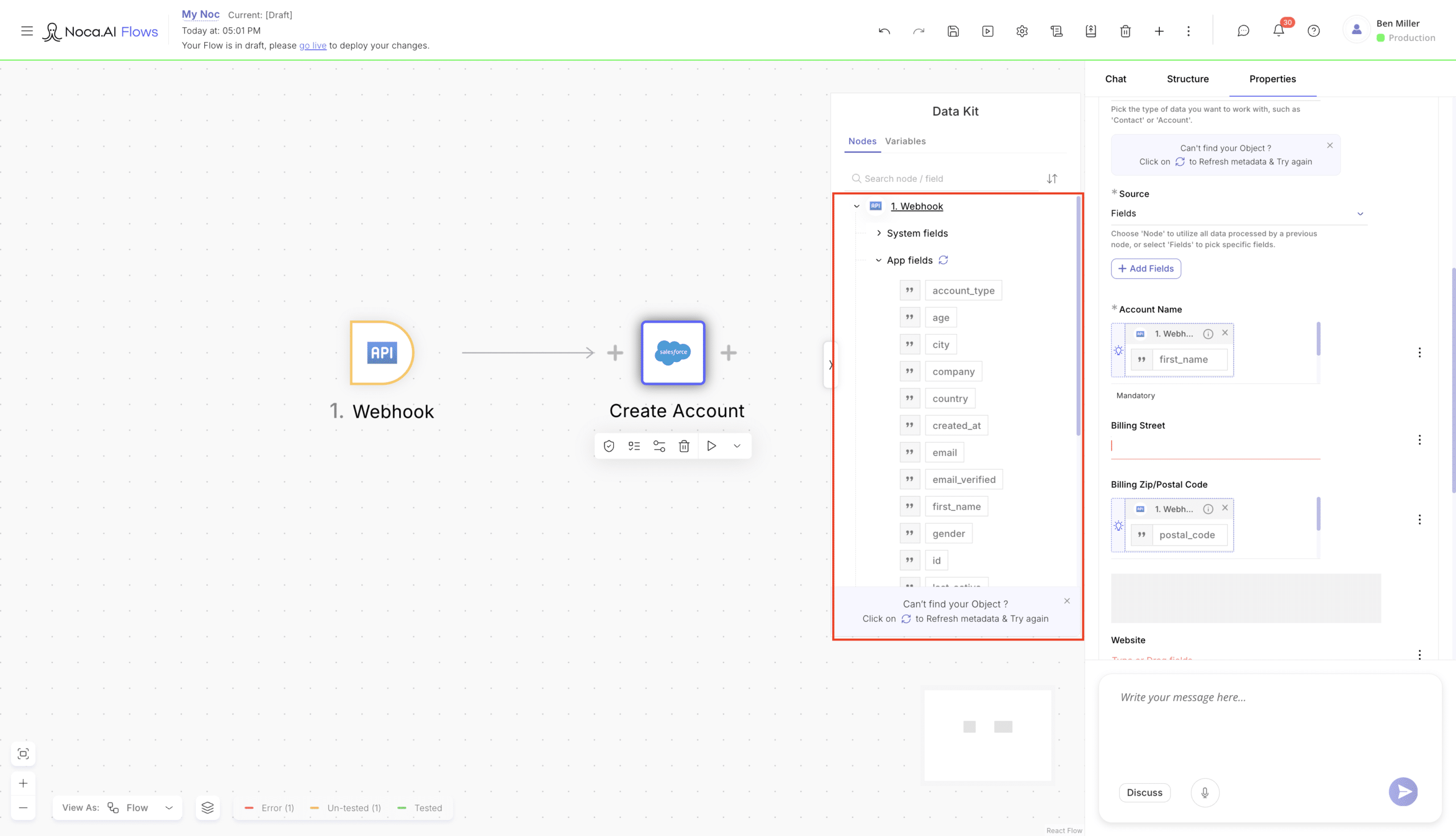 How to Use Webhook Listener in Noca - Noca AI Help Center